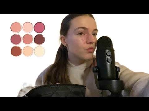 ASMR doing makeup with a winestain!