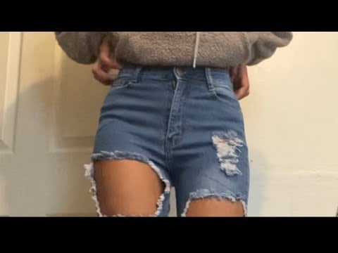 ASMR JEAN SOUNDS pt. 2 (scratching, zipper, button, plus jogger sounds)