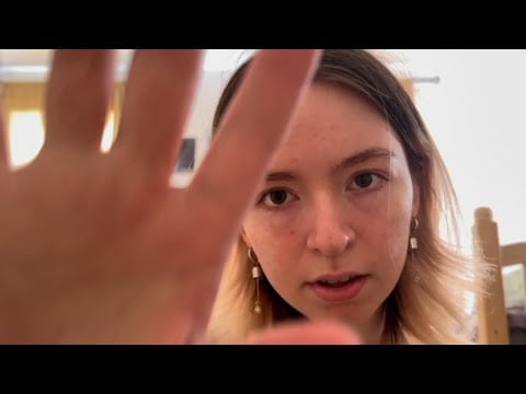 ASMR Repeating “Relax” & “You’re Okay” w/ Tingly Hand Movements! 😴
