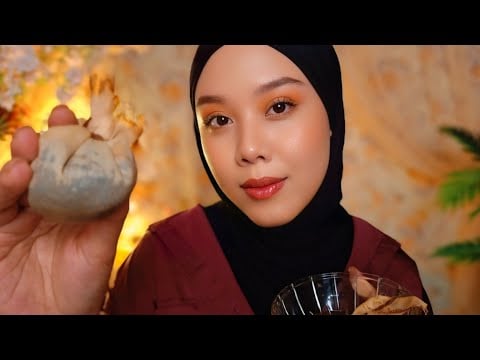 ASMR Herbal Eye Treatment 🌿🌙 For Your Tired Eyes (Relaxing Personal Attention)