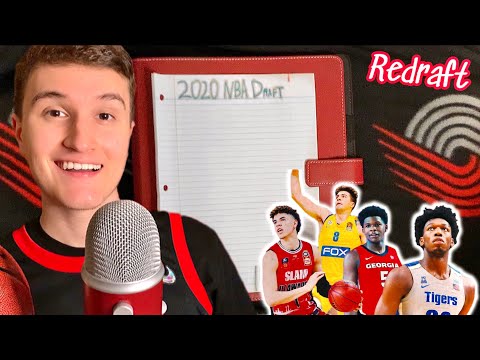 [ASMR] Redrafting The 2020 NBA Draft 🏀💤