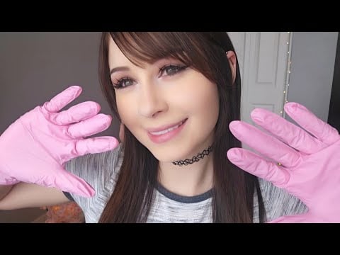 ASMR Hand Movements & Nitrile Glove Sounds