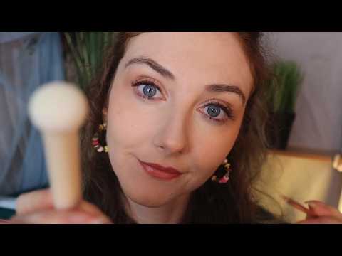 ASMR Up Close and Personal Skin Analysis