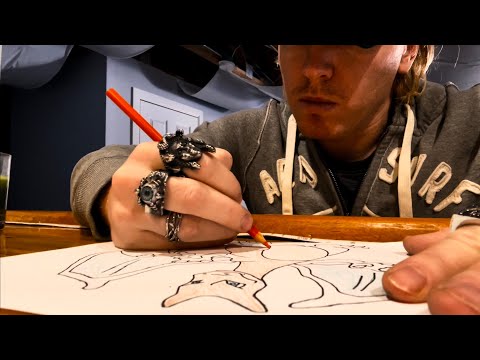 Fast ASMR Drawing You in Two Minutes - Who’s That Pokemon #3