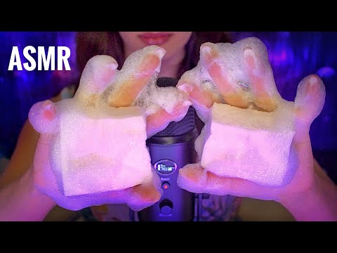 asmr tingles sound for sleep🧽🧼the sound of foam and sponge | brain melting