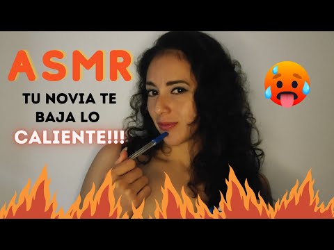 🥵🔥Tu NOVIA te CUIDA y Te da CARIÑO 🥰 | Roleplay en español | ASMR Kat