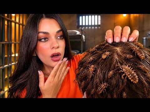 ASMR: Tirando Seu Piolho Na Prisão 🐛🚓