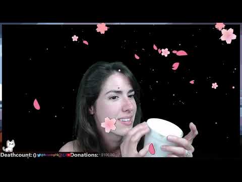 ASMR - Styrofoam Cup Cherry Blossom 🌸