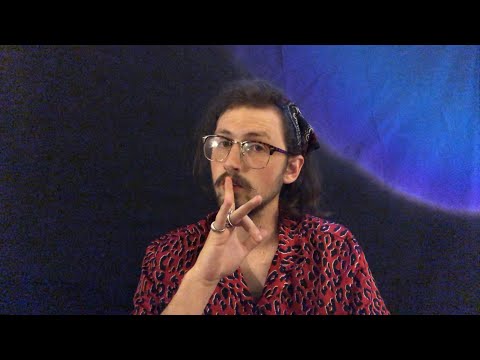 ASMR Space Gardner Tells You To Be Quiet In Various Ways for 2 Minutes