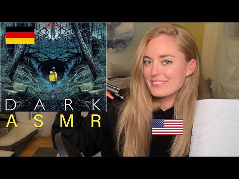 ASMR American Learns 25 New German Words from Netflix's "DARK" (S1E1) 🇩🇪 (Writing Flashcards ✏️ 🗒️)