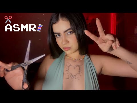 ASMR - TUA MULHER CORTANDO O SEU CABELO ✂️