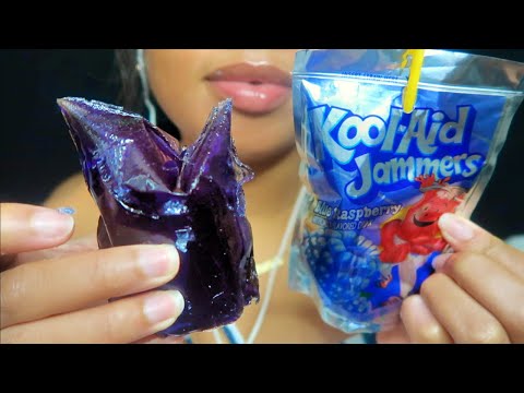ASMR | KOOL-AID JELLY GUMMY CANDY 💜
