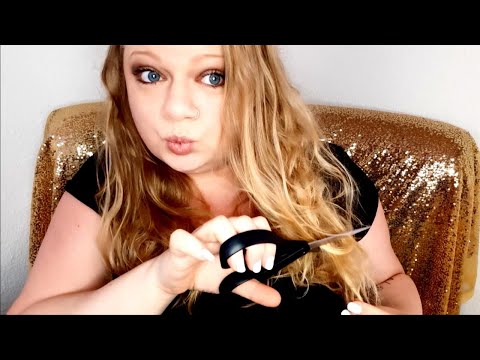 ASMR Fast and slow Scissor sounds + Birds singing (no talking)