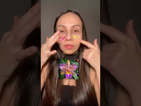 Orchid makeup