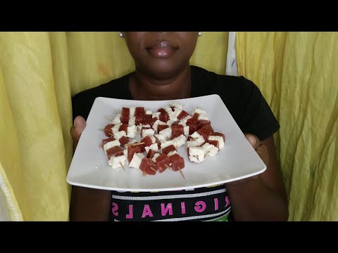 ASMR comiendo pasabocas de queso con bocadillo (Eating Sounds)