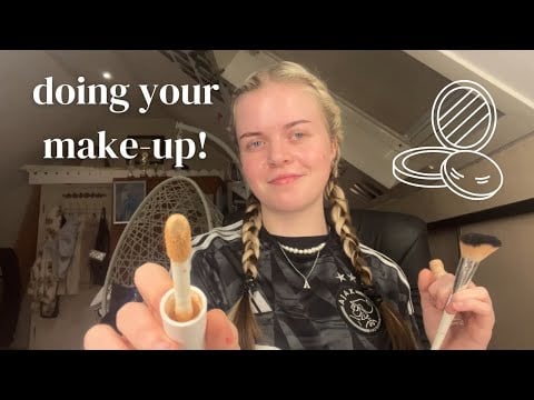 asmr | aggressively doing your makeup in 1 minute!