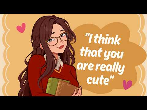 Joining Your Crush’s Club at School Just to Get Close to Her (Cute) (Confessing to Her) (Cheek Kiss)