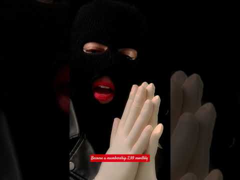 #asmrgloves #asmrlatexgloves #asmrleather #asmrmask