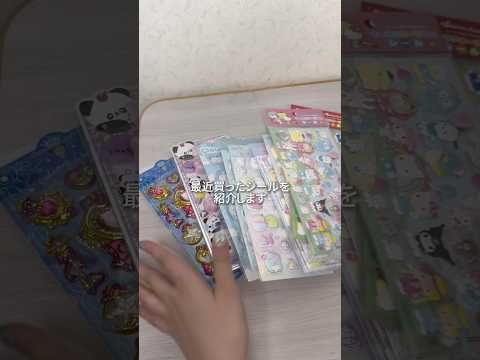 【ASMRvlog】 最近買ったシールを紹介🫶🏻謎の固定概念で貼らずに保管すれば良いの気づかなかった😂 #シール帳 #ぷっくりシール #サンリオ#すみっコぐらし #リラックマ #shorts