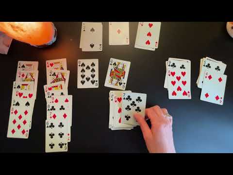 Solitaire and J. Jill Catalog Flip - Soft Spoken and Whisper ASMR with Card Shuffling