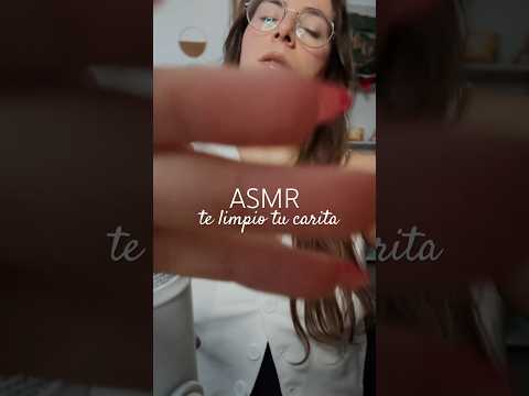 SSHHH🤫 déjame limpiarte tu carita✨ #asmr #asmrroleplay #asmrmouthsounds #asmrsounds #asmrvideo #pov