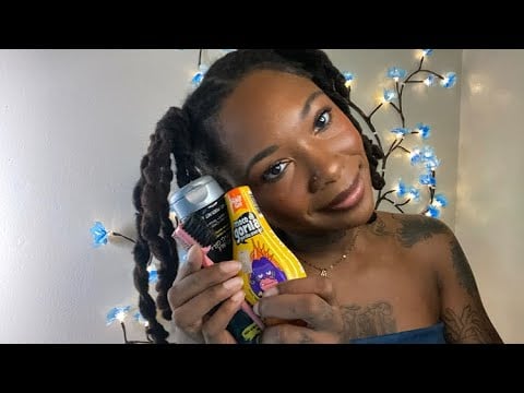 ASMR| Caring Bestie Lays Your Edges For First Date 💋❤️🥹🫶🏾