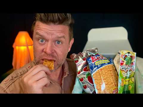 ASMR | Thai Convenience Store Snacks
