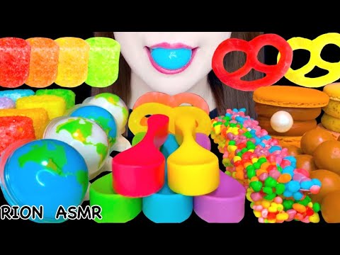 【ASMR】【咀嚼音 】POPULAR SNACKS FOR ASMR NERDSROPE PLANET GUMMI MUKBANG 먹방 食べる音 EATINGSOUNDS NOTALKING