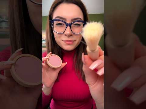 ASMR Maquillage en Bois 🪵💄#asmr #shorts #makeup