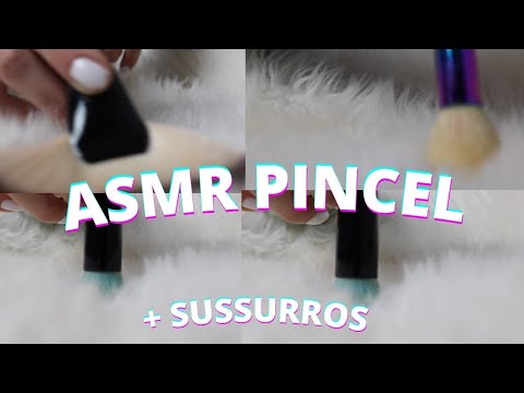 ASMR PINCEL NA TELA -  Bruna Harmel ASMR