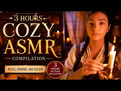 ASMR Sleep Healing | 3 Hours of Cozy Comfort