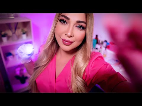 ASMR Chaotic, Fast and Aggressive Medical Face Exam and Treatment (Unpredictable Medical ASMR)