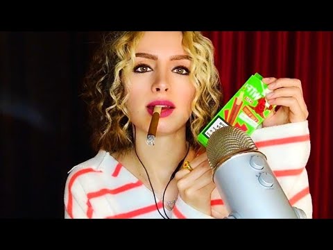 Tingliest Mouth Sounds + Smoking ASMR