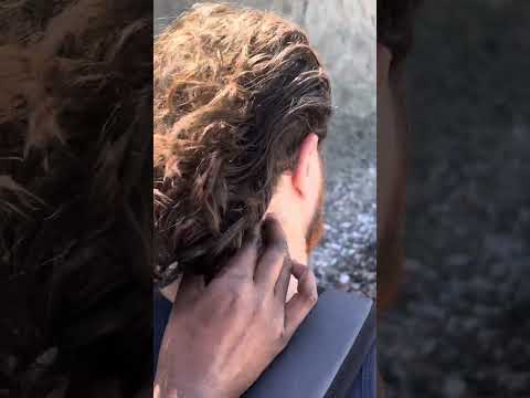 Hair Spa Massage #fypシ゚viral #asmr #massage #relaxing #beach #fyp