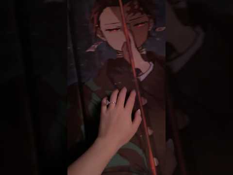 ASMR on a Tanjiro Canvas Art