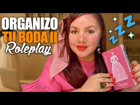 ASMR Organizando tu BODA Parte 2 👰 Vestido de Novia Roleplay 👰 Wedding Planner