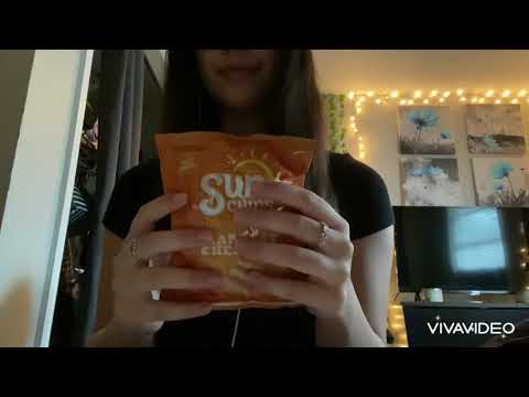 CRUNCHY SUN CHIPS ASMR EATING