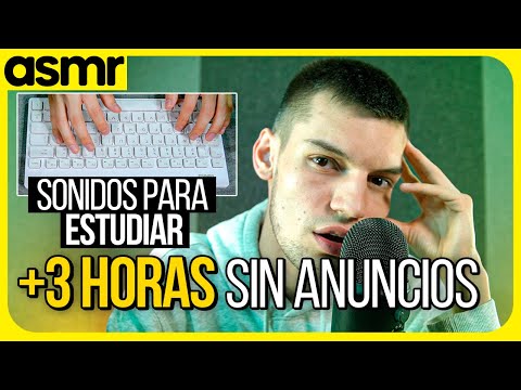 ASMR sin anuncios para dormir con mouth sounds sonidos para estudiar ASMR español