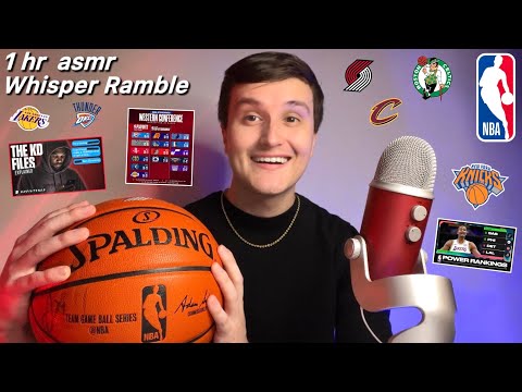 ASMR | 1 Hour of NBA Whisper Rambles (all things NBA Basketball)