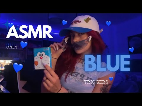ASMR ONLY BLUE TRIGGERS 💙🩵