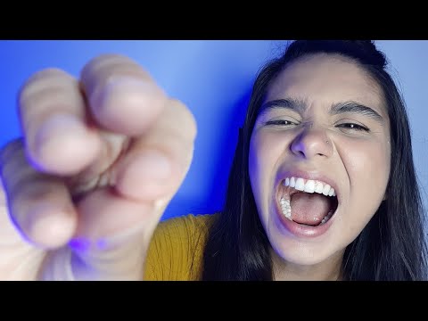 ASMR: COMENDO A SUA INSÔNIA E ENERGIAS NEGATIVAS | Sons de Estalinhos Intensos com Eco