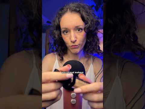 toksyczna przyjaciółka robi ci makijaż 😩 ASMR roleplay po polsku #gumchewing