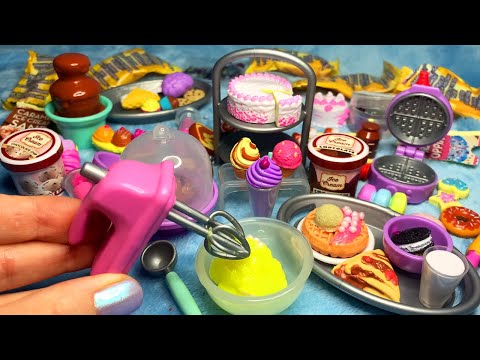 ASMR Miniature Cooking Fake Food (Whispered)