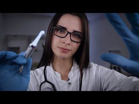 ASMR Deutsch Roleplay: Arzt macht Sehtest und Hörtest bei dir (soft spoken)