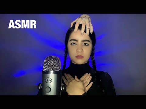 ASMR - WANDINHA ADDAMS E A MÃOZINHA TE INDUZINDO AO SONO ETERNO