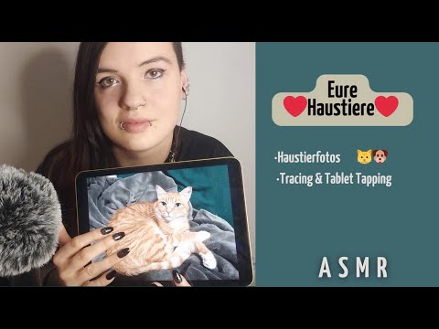 ASMR | Eure Haustiere 🐶🐱  | Tracing & Tapping am Tablet