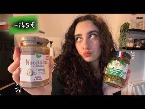 ASMR - RETOUR DE COURSE -145€🥝🌭(spécial rééquilibrage alimentaire)