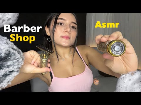 Asmr ROLEPLAY barberia 💈❤️