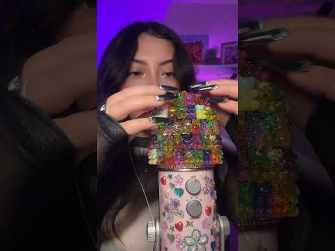 gummy bear mic cover #asmr