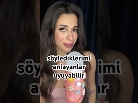 DEDİKLERİMİ ANLAYANLAR UYUYABİLİR 😴 #asmr